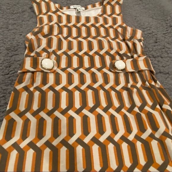 Banana Republic Retro Sleeveless Dress Sz 0 - Picture 4 of 9